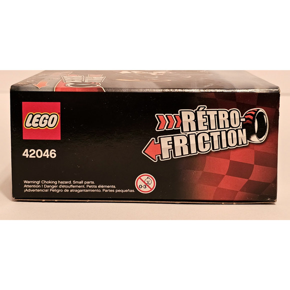 GETAWAY RACER w/ Pull Back Motor LEGO Technic Set #42046 NEW Sealed RETIRED - Picture 6 of 8